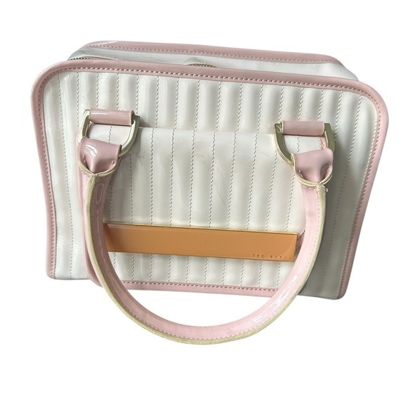 Ted Baker Pink Patent Leather Handbag - Picture 1 of 12